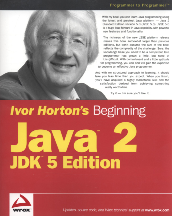 Jacket image for Ivor Horton's beginning Java 2, JDK 5 edition
