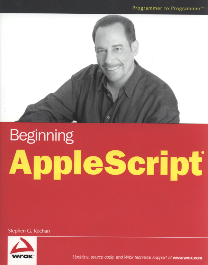 Jacket image for Beginning AppleScript