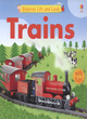 Image for Usborne Lift and Look Trains