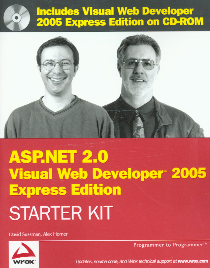 Jacket image for Wrox's ASP.NET 2.0 Visual Web Developer 2005 Express Edition starter kit