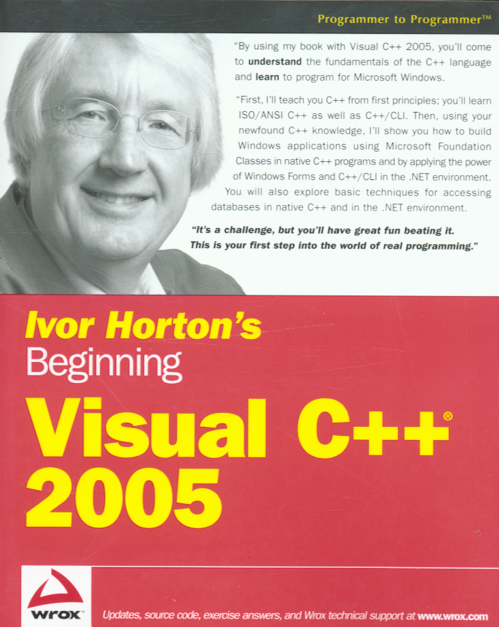 Jacket image for Ivor Horton's beginning Visual C++ 2005