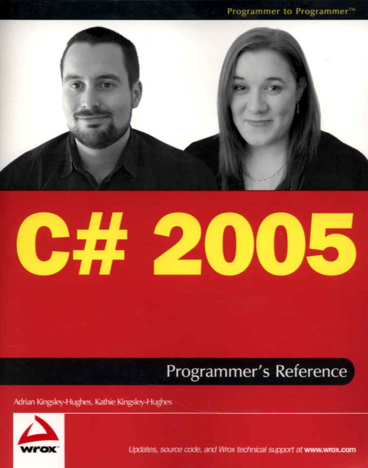Jacket image for C# 2005 programmer's reference