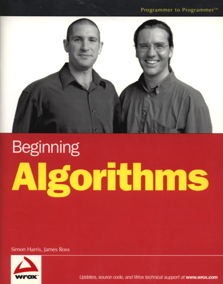 Jacket image for Beginning algorithms