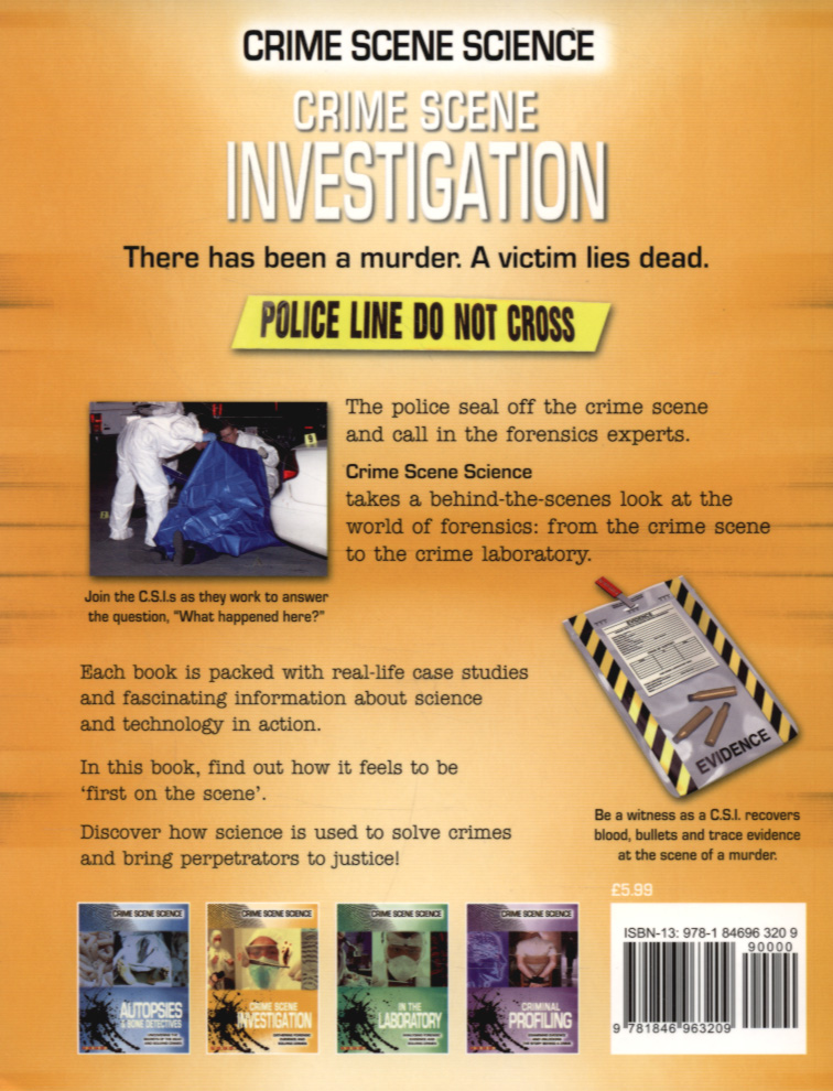 Crime Scene Science: Crime Scene Investigation by Hopping, Lorraine ...