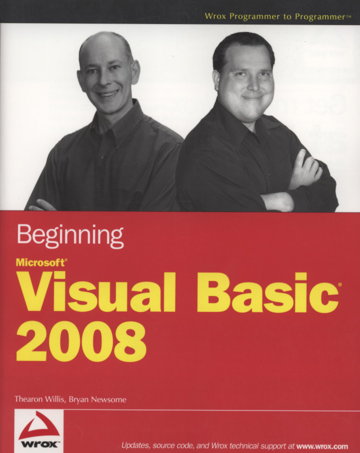 Jacket image for Beginning Microsoft Visual Basic 2008