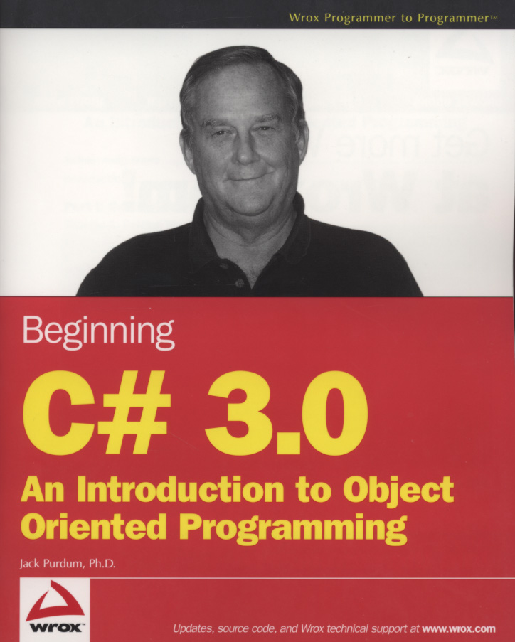 Jacket image for Beginning C# 3.0
