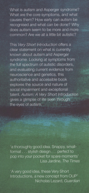 Autism by Frith, Uta (Professor of Cognitive Development, University ...