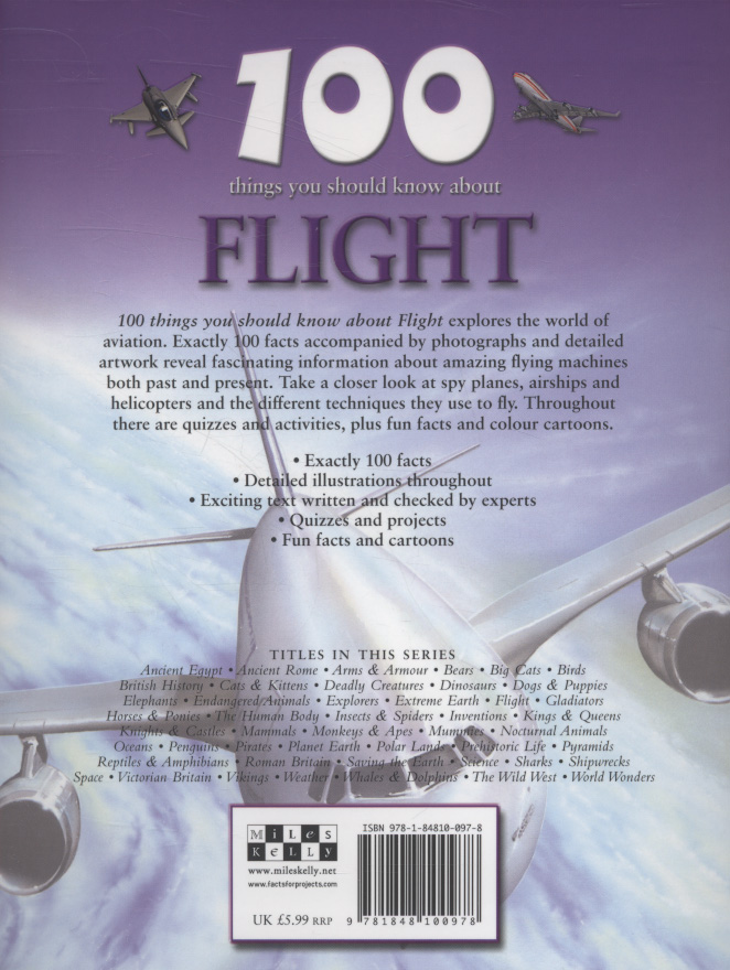 100 Things You Should Know About Flight by Gallagher, Belinda ...