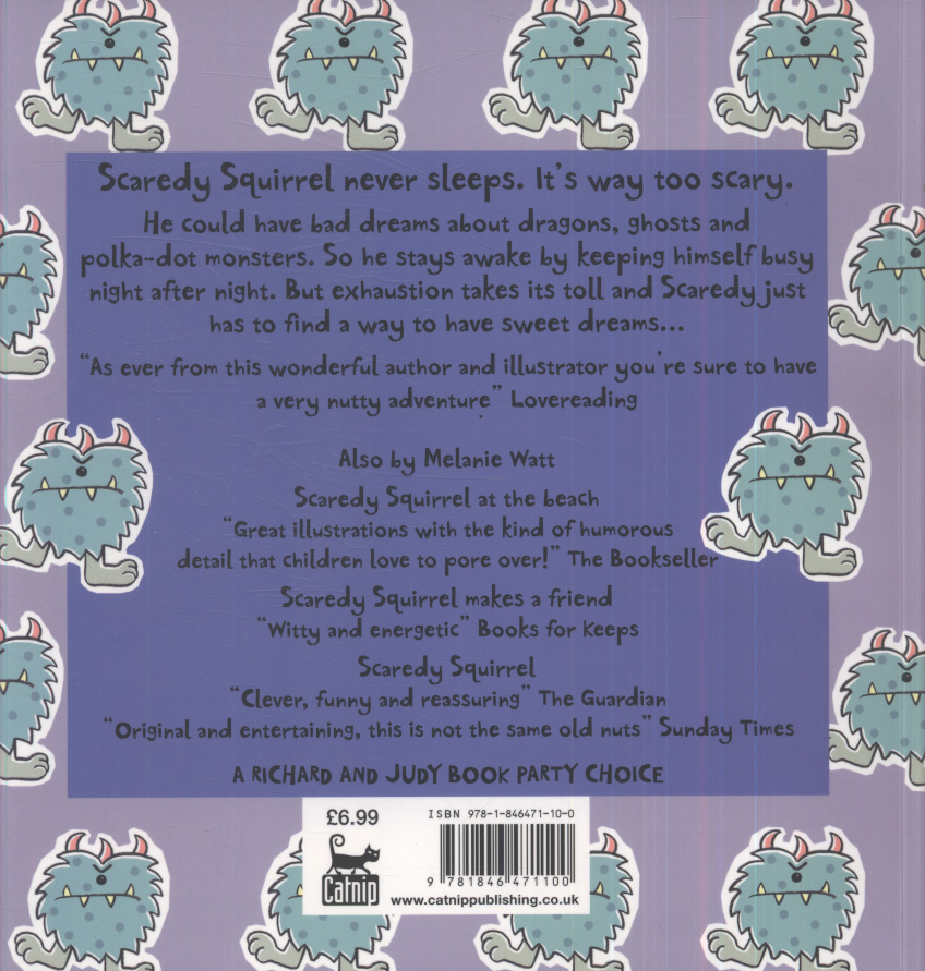 scaredy squirrel at night watt melanie illustrated by see all formats