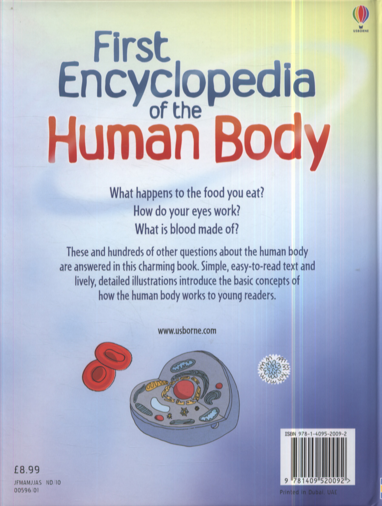 First Encyclopedia Of The Human Body Fiona Chandler - Libro - Foto 3