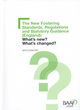 Image for The new fostering standards, regulations and statutory guidance (England)  : what&#39;s new?
