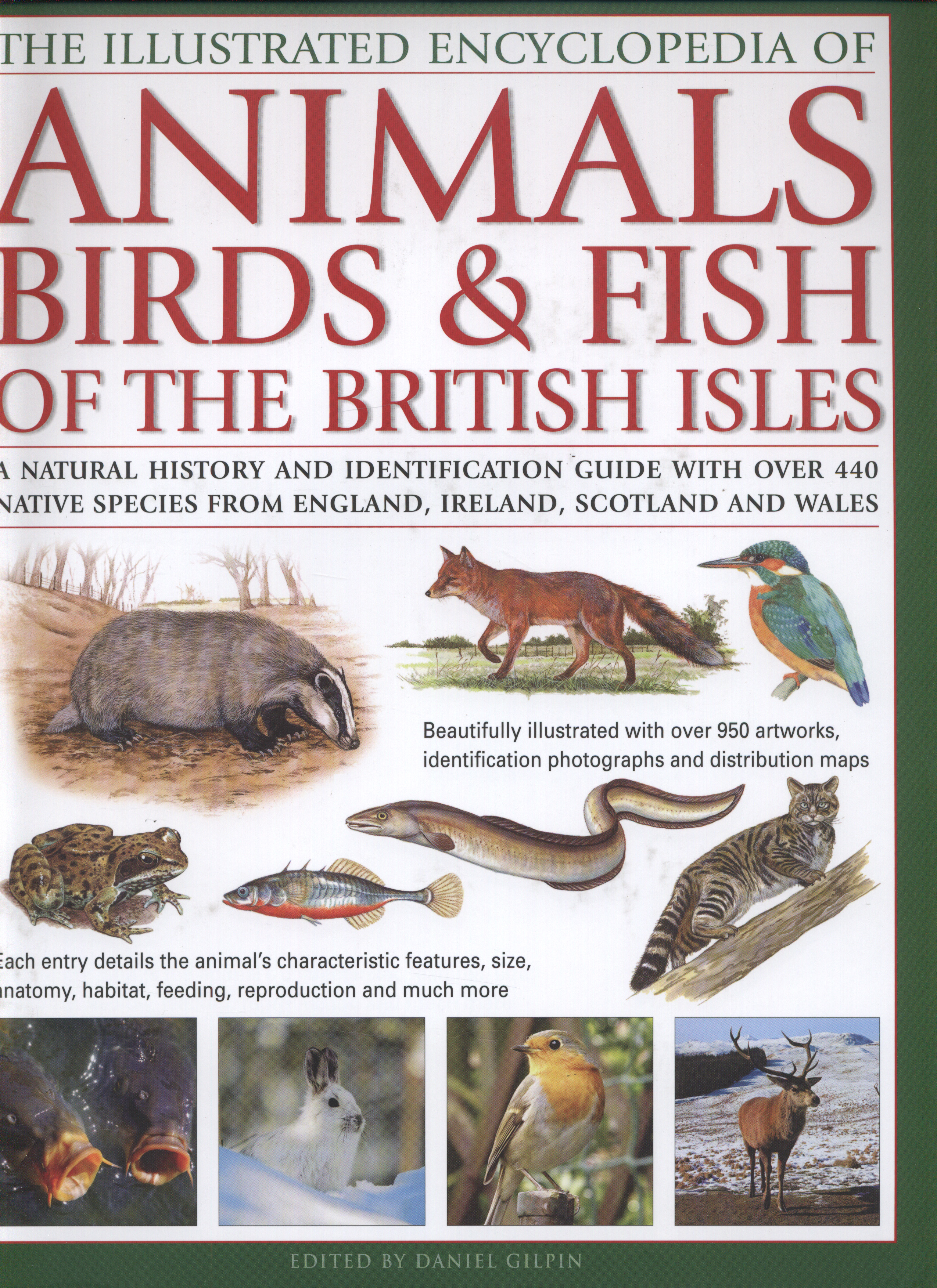 The illustrated encyclopedia of animals, birds & fish of the British