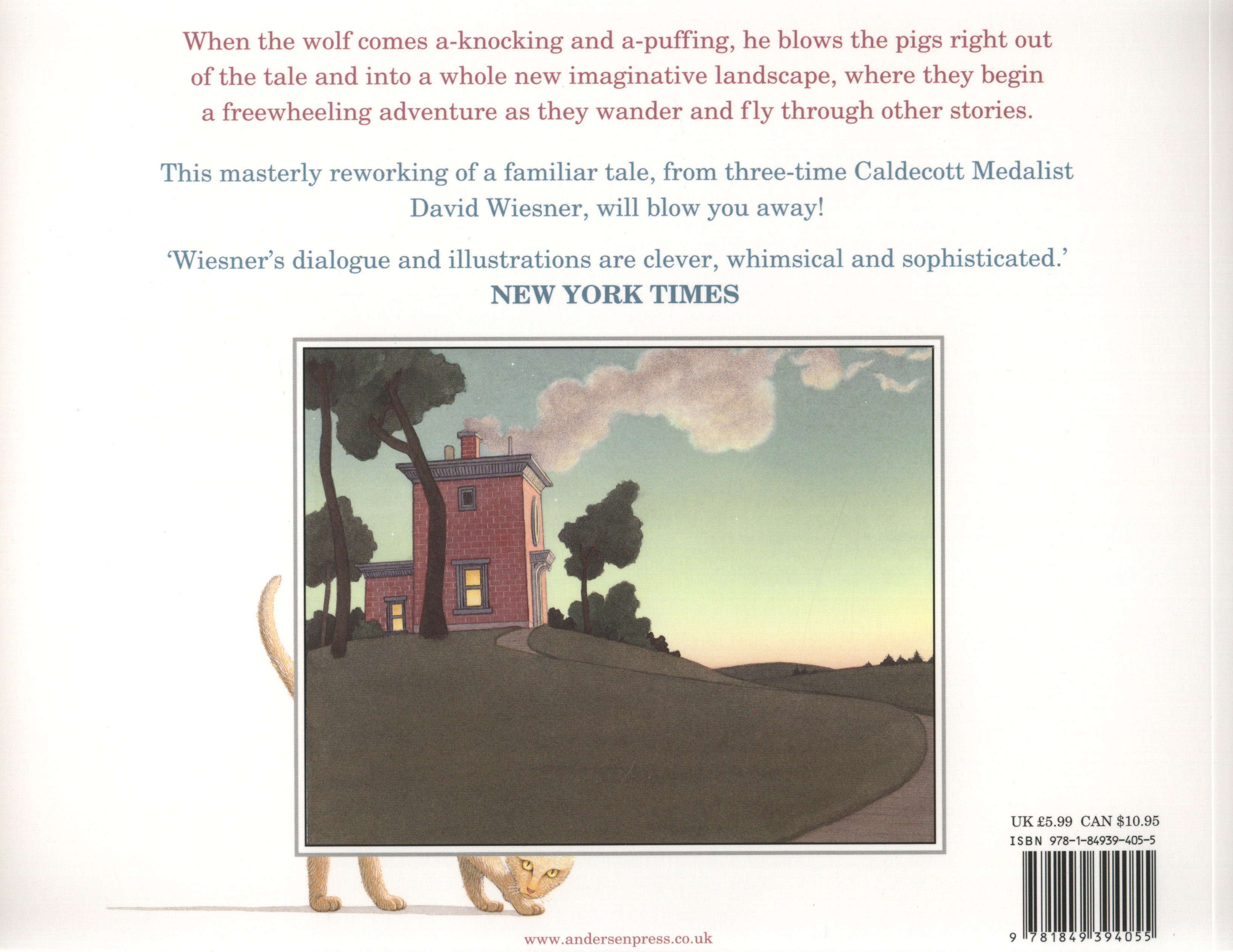 The Three Pigs by Wiesner, David (9781849394055) | Browns Books