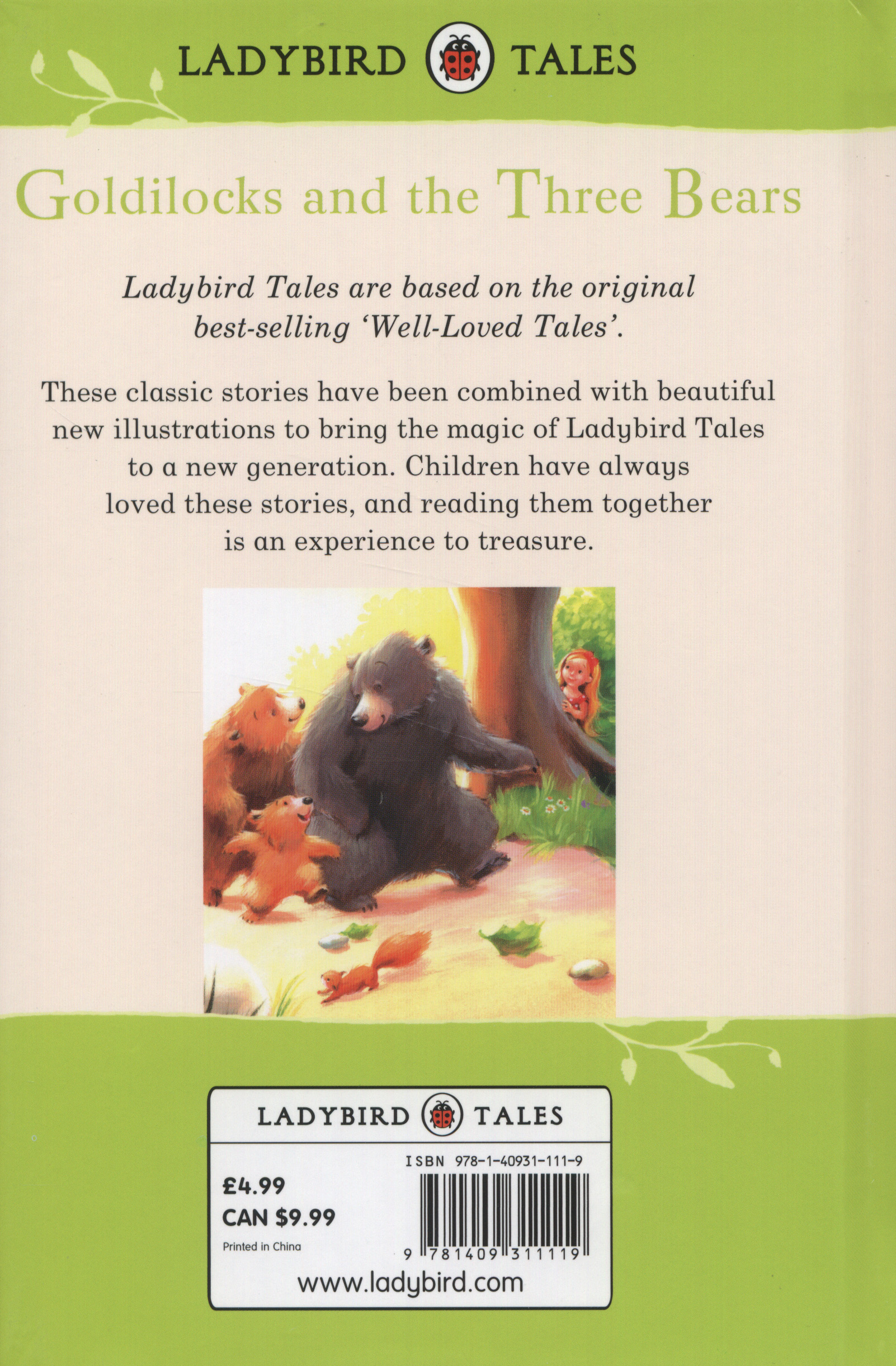 Ladybird Tales: Goldilocks and the Three Bears by Southgate, Vera ...