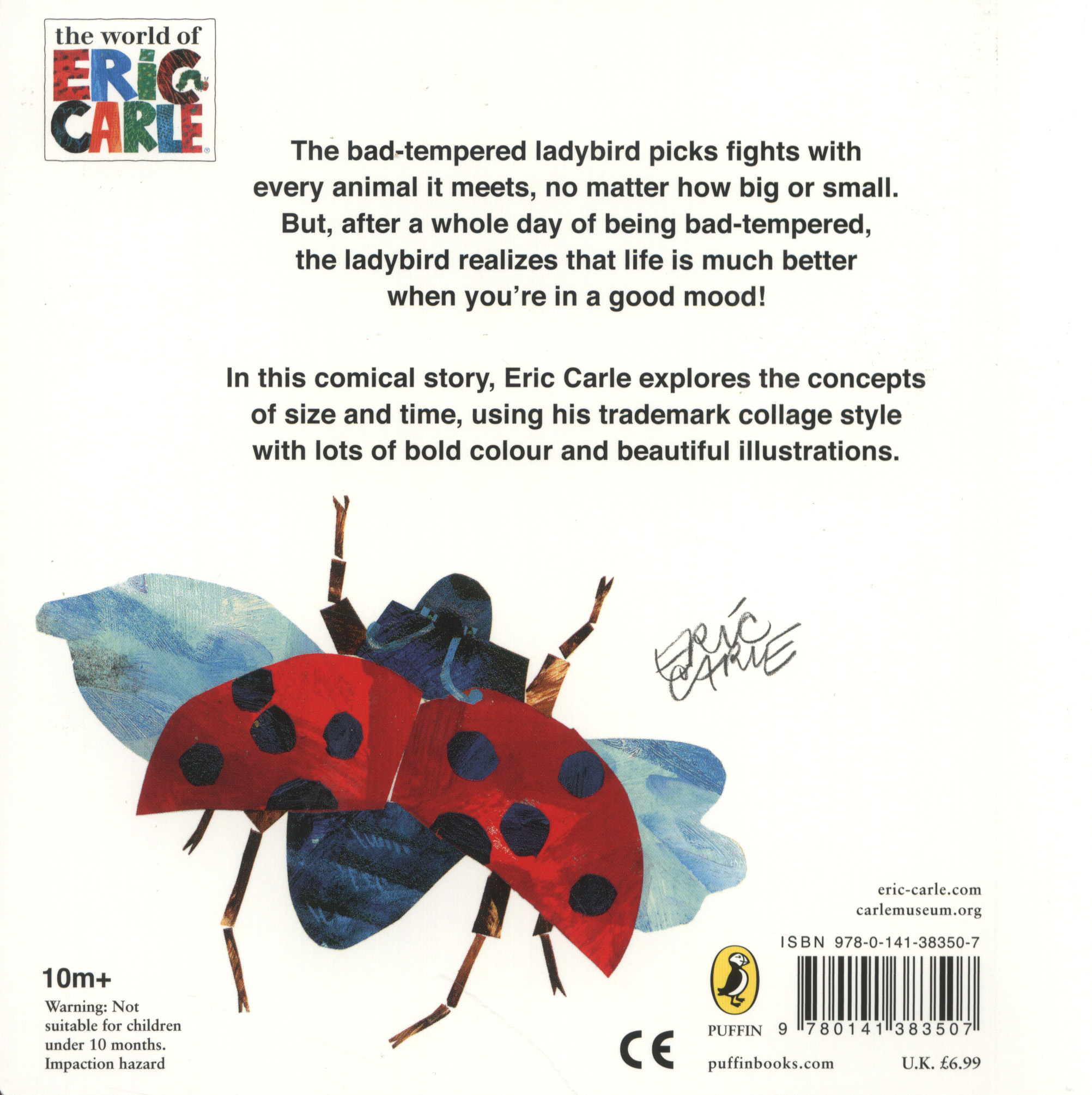 The Bad-Tempered Ladybird by Carle, Eric (9780141383507) | Browns