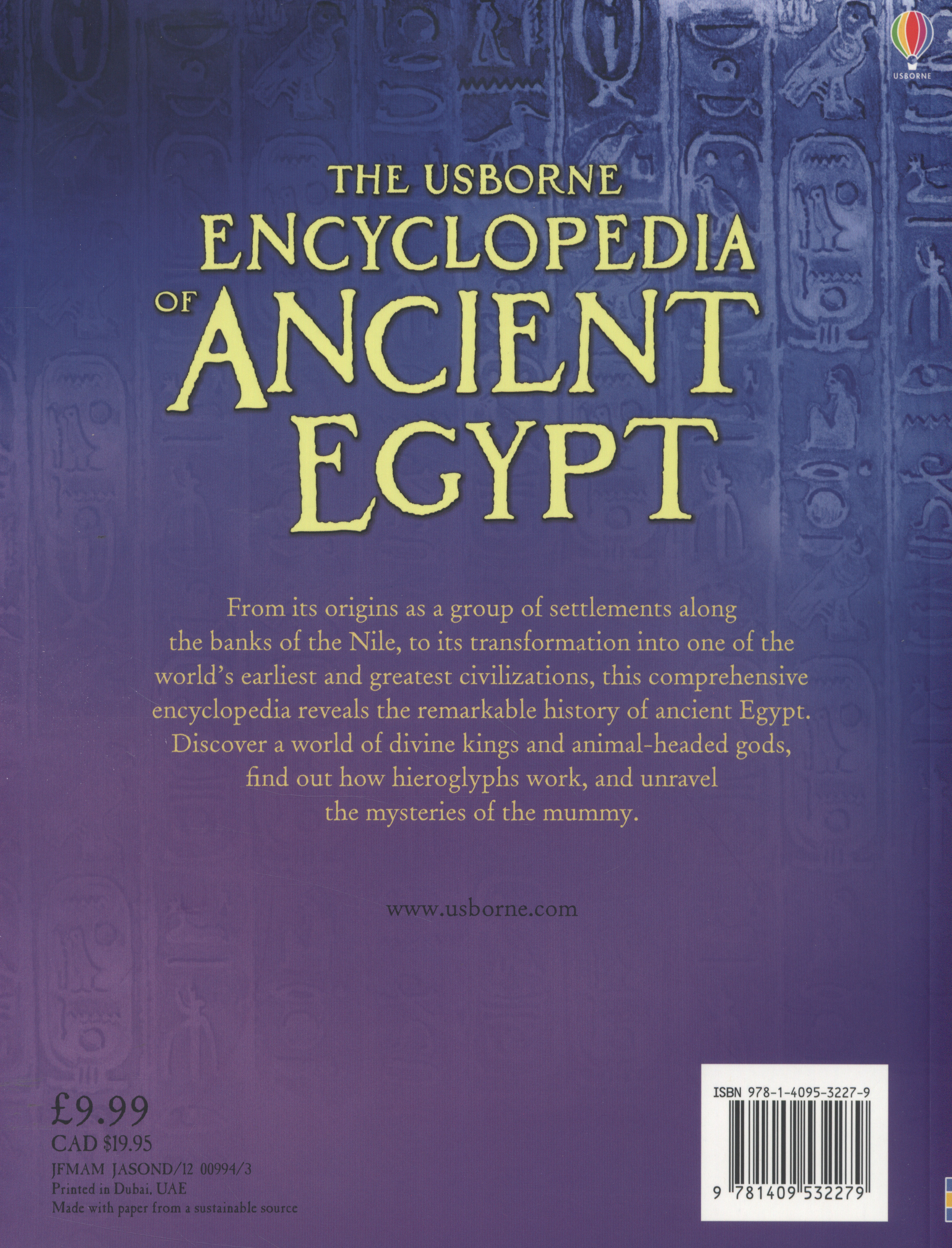 The Usborne encyclopedia of ancient Egypt