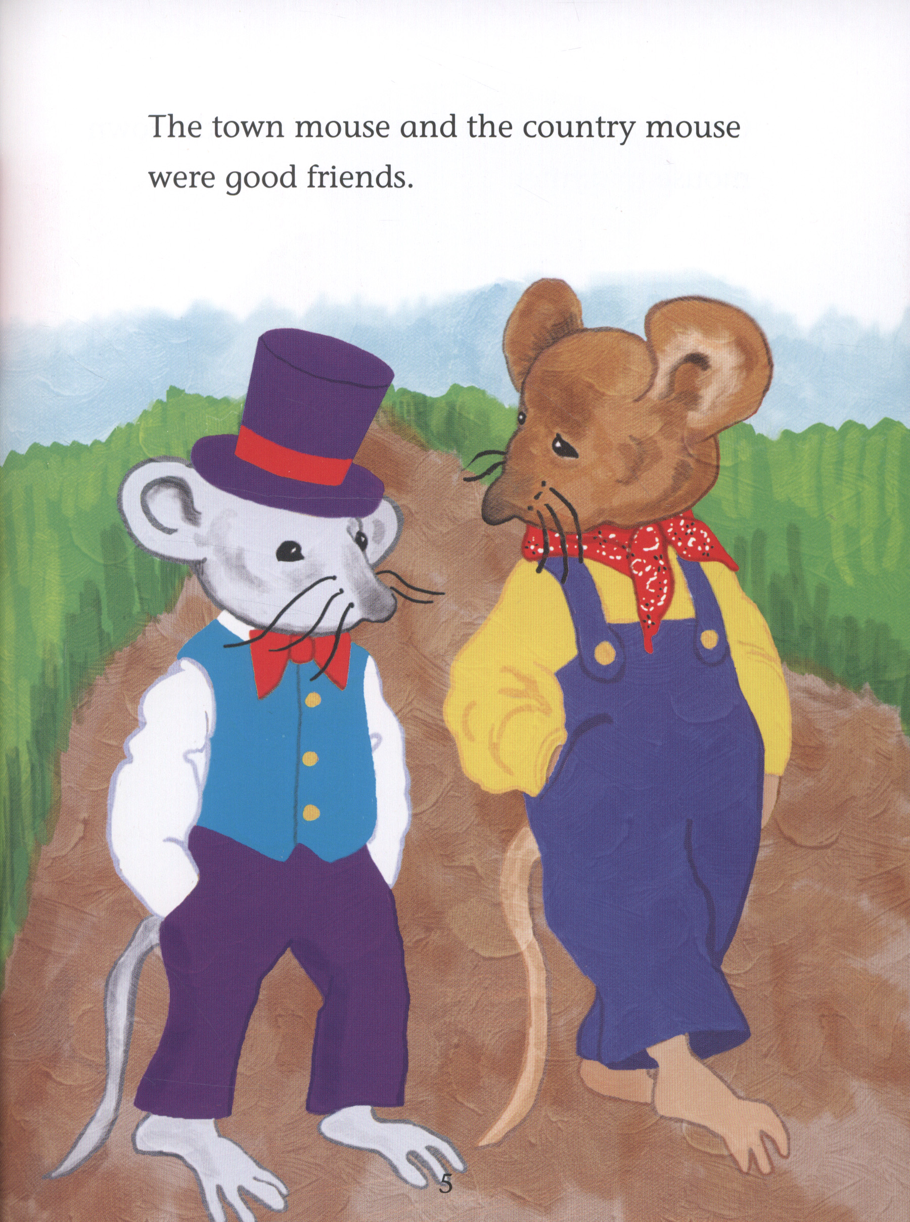 The town mouse and the country mouse an Aesop's fable by BLAIR, ERIC
