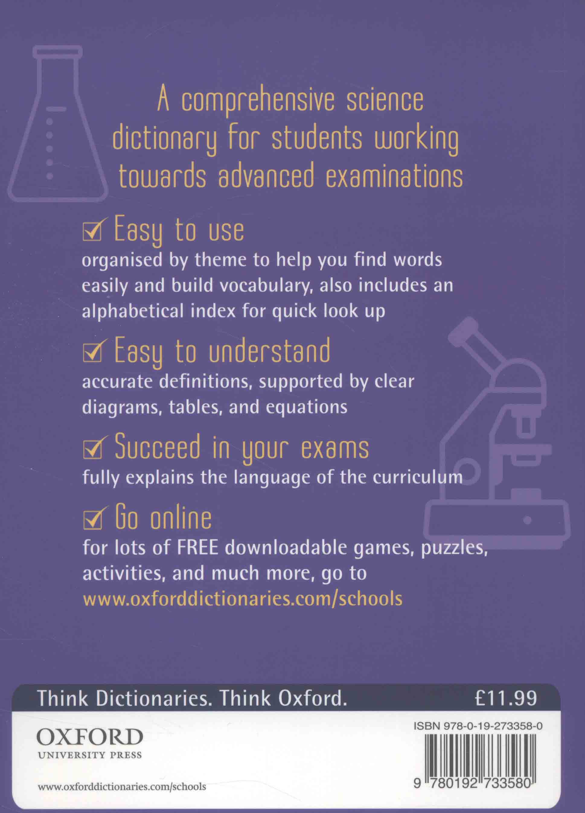 Oxford student's science dictionary by Oxford Dictionaries