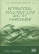Image for International Investment Law and the Environment