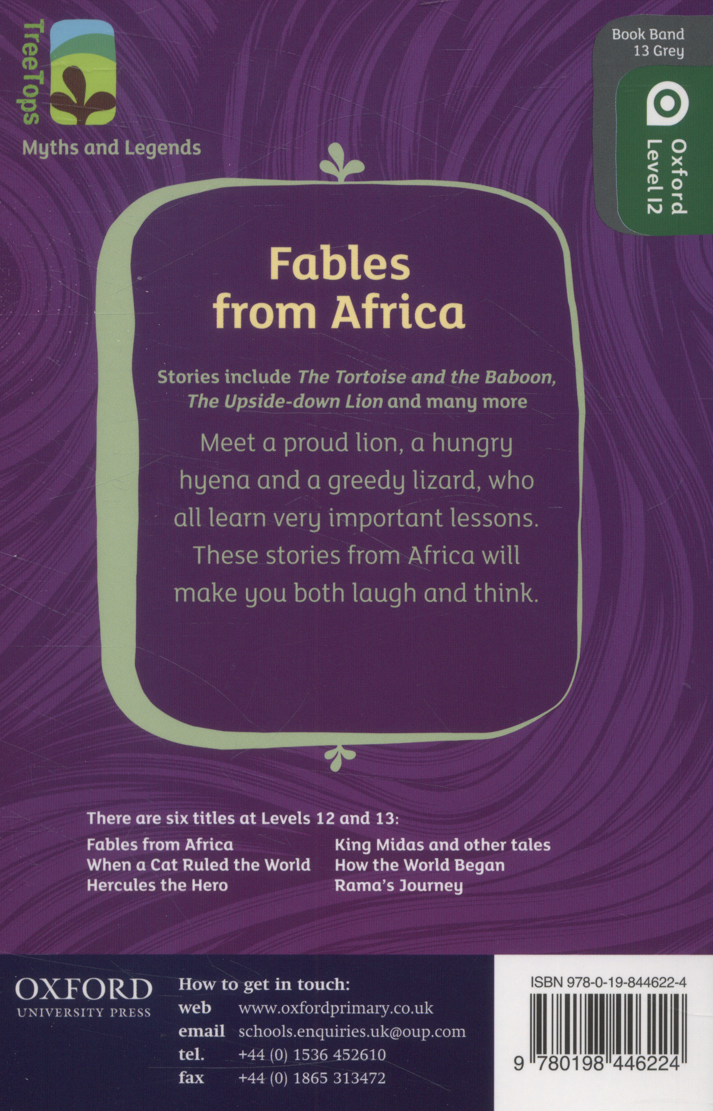 Oxford Reading Tree TreeTops Myths and Legends: Level 12: Fables