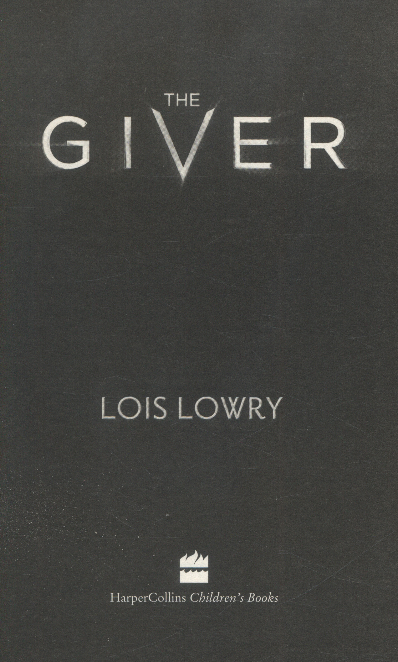 The giver by Lowry, Lois (9780007578498) | BrownsBfS