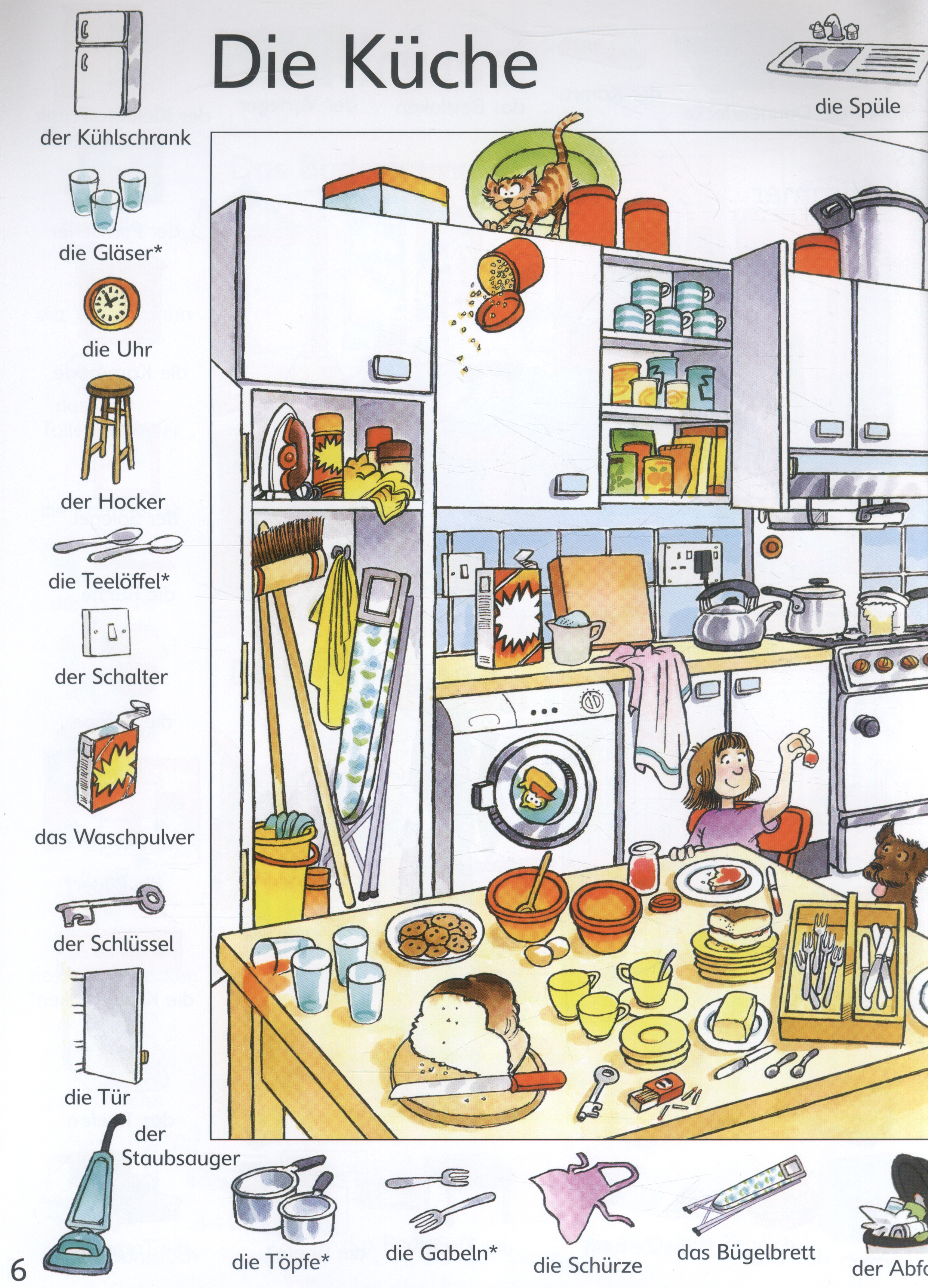 The Usborne first thousand words in German by Amery ...