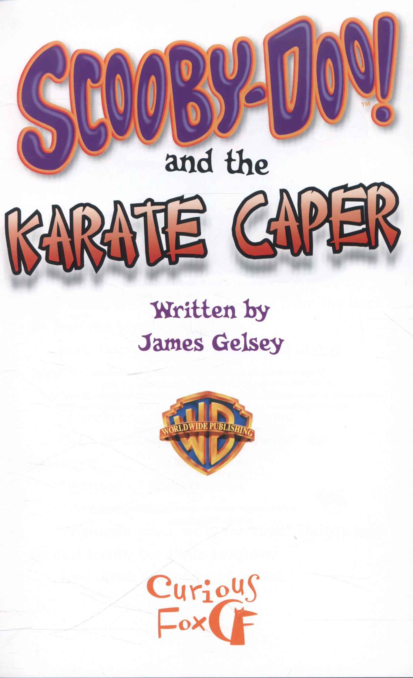 Scooby-Doo! and the karate caper