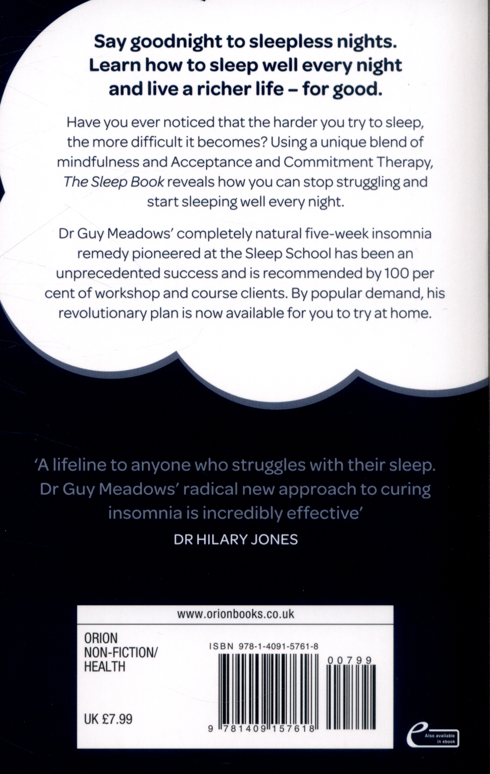 The sleep book how to sleep well every night