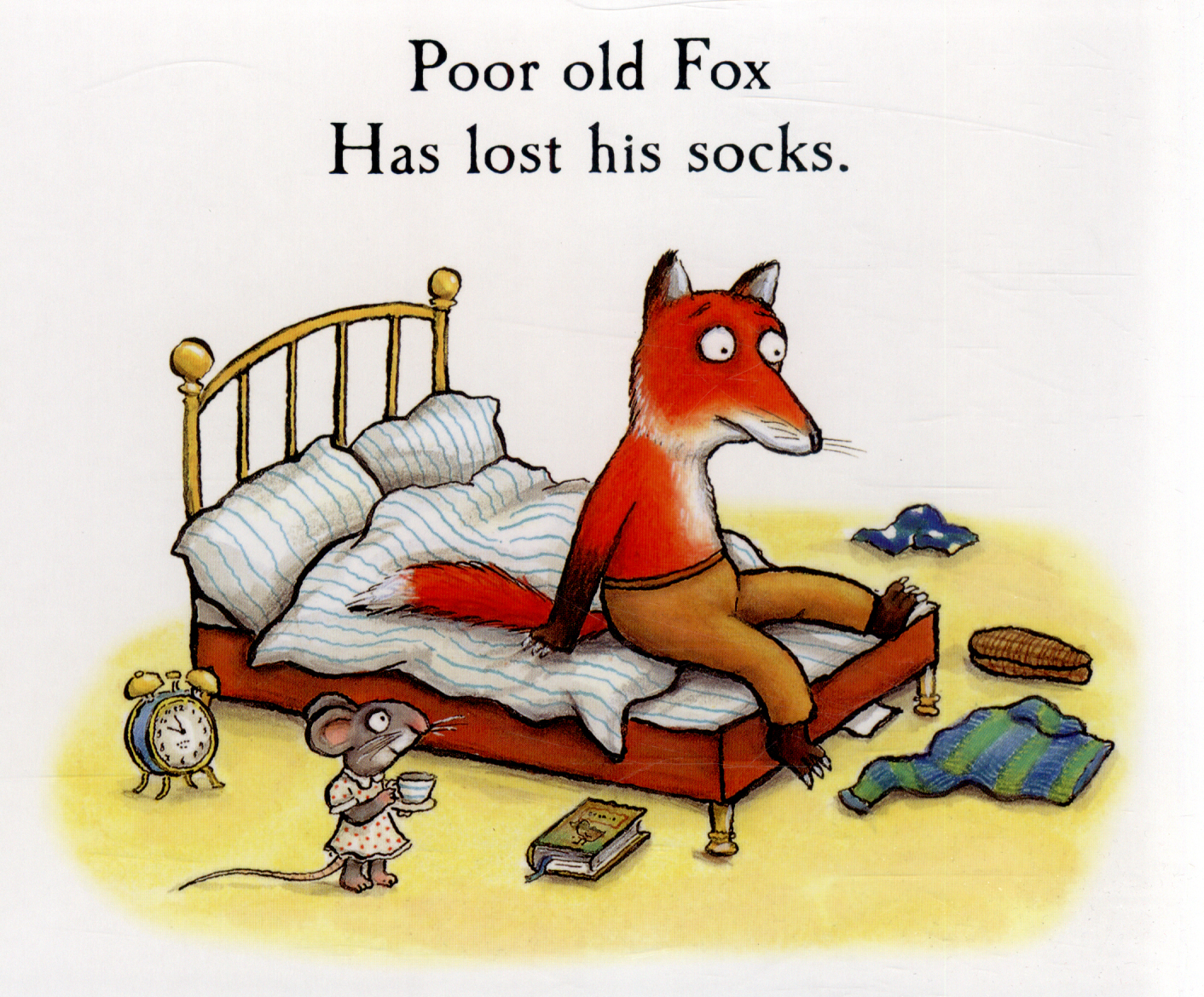Fox's socks a lifttheflap book (15th anniversary [edition])