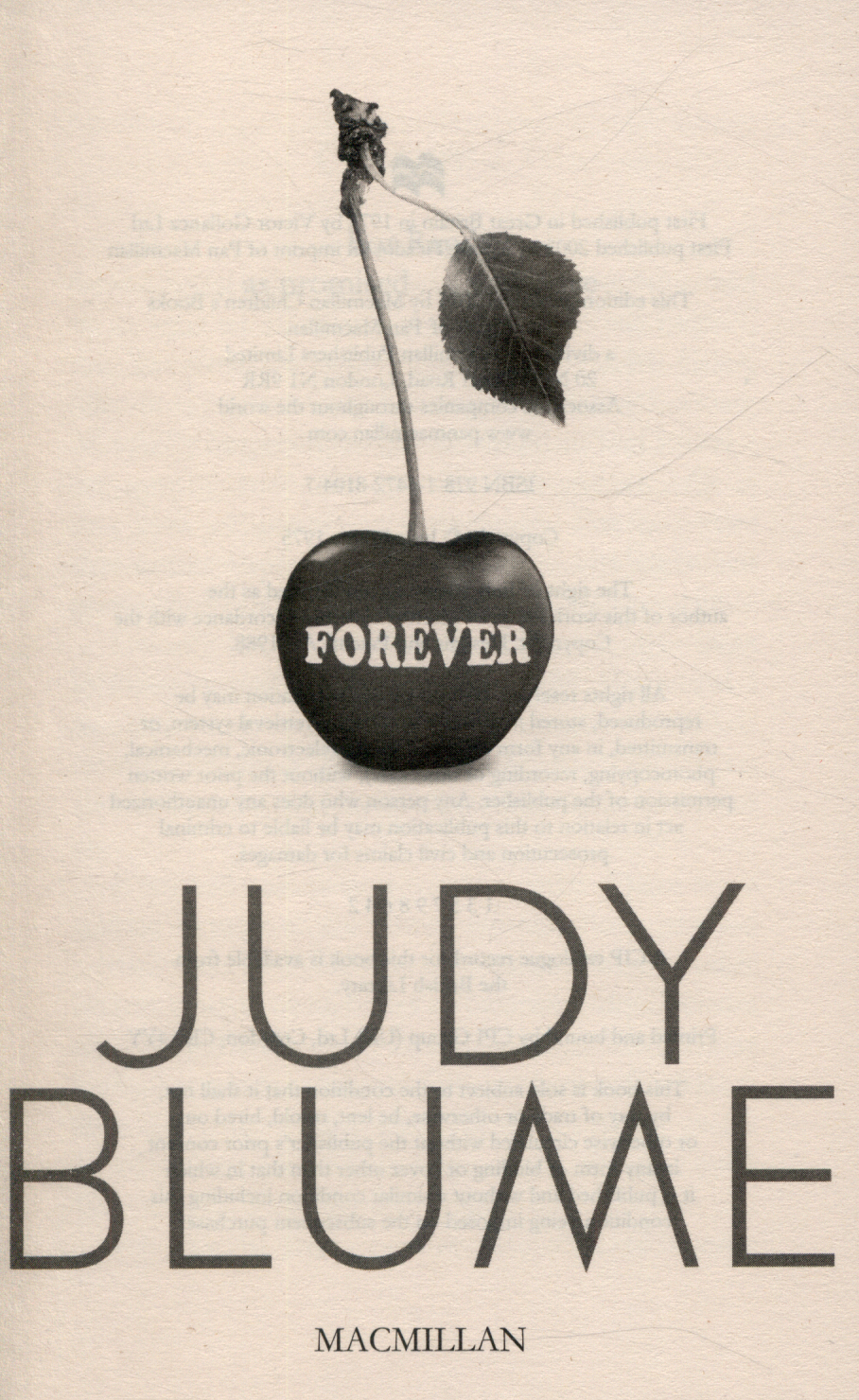 Forever by Blume, Judy (9781447281047) | Browns Books
