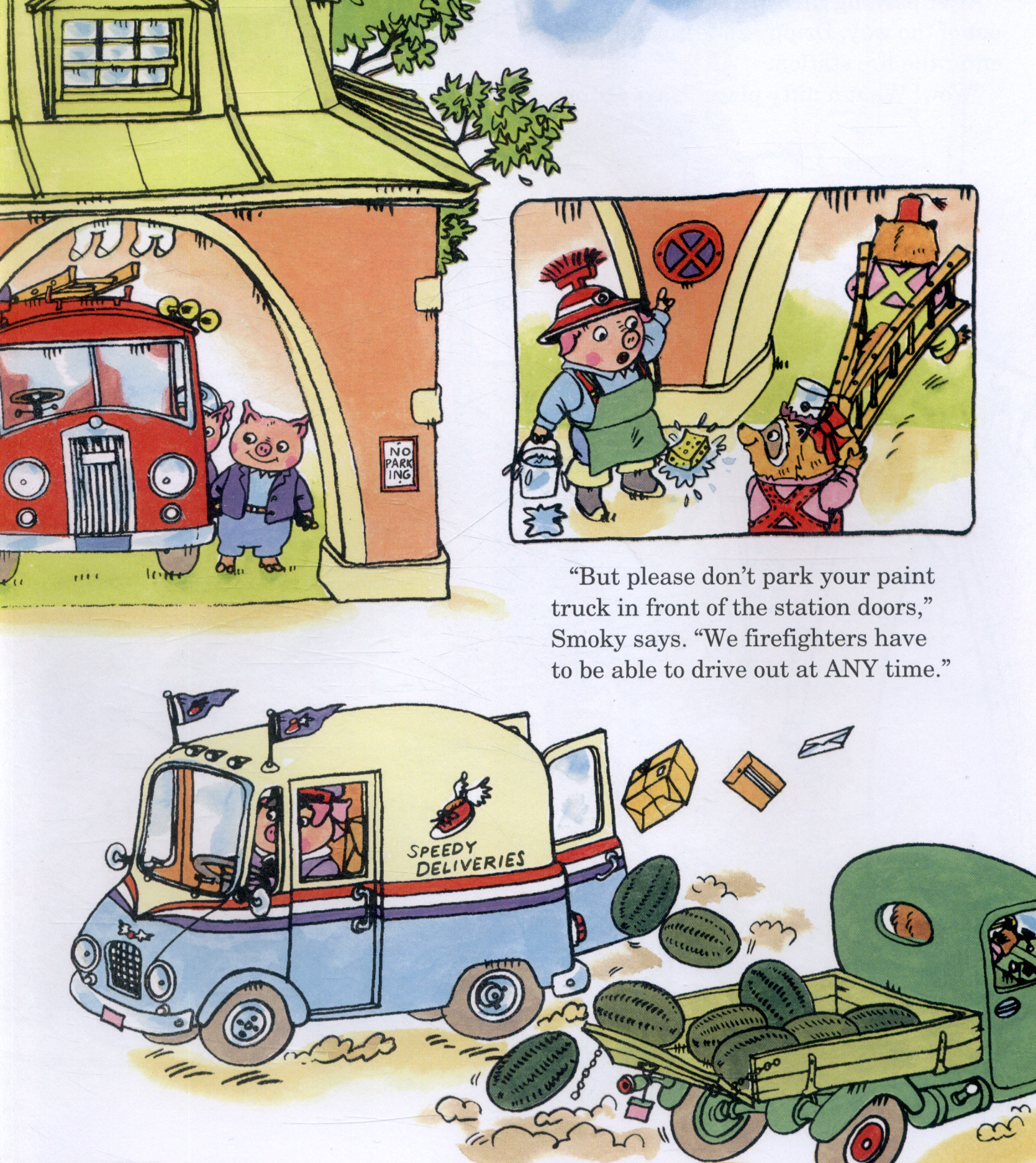 A Day at the Fire Station by Scarry, Richard (9780007574957) | Browns Books