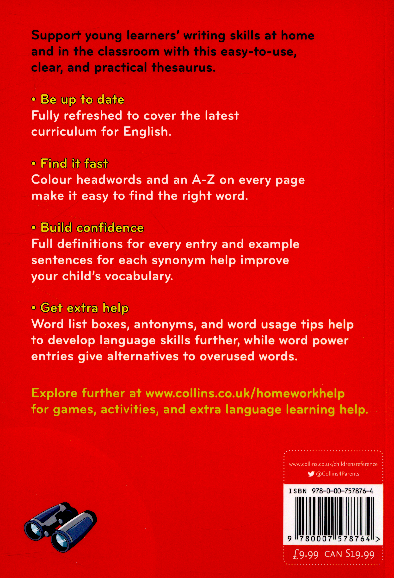 Collins primary thesaurus (Second edition)