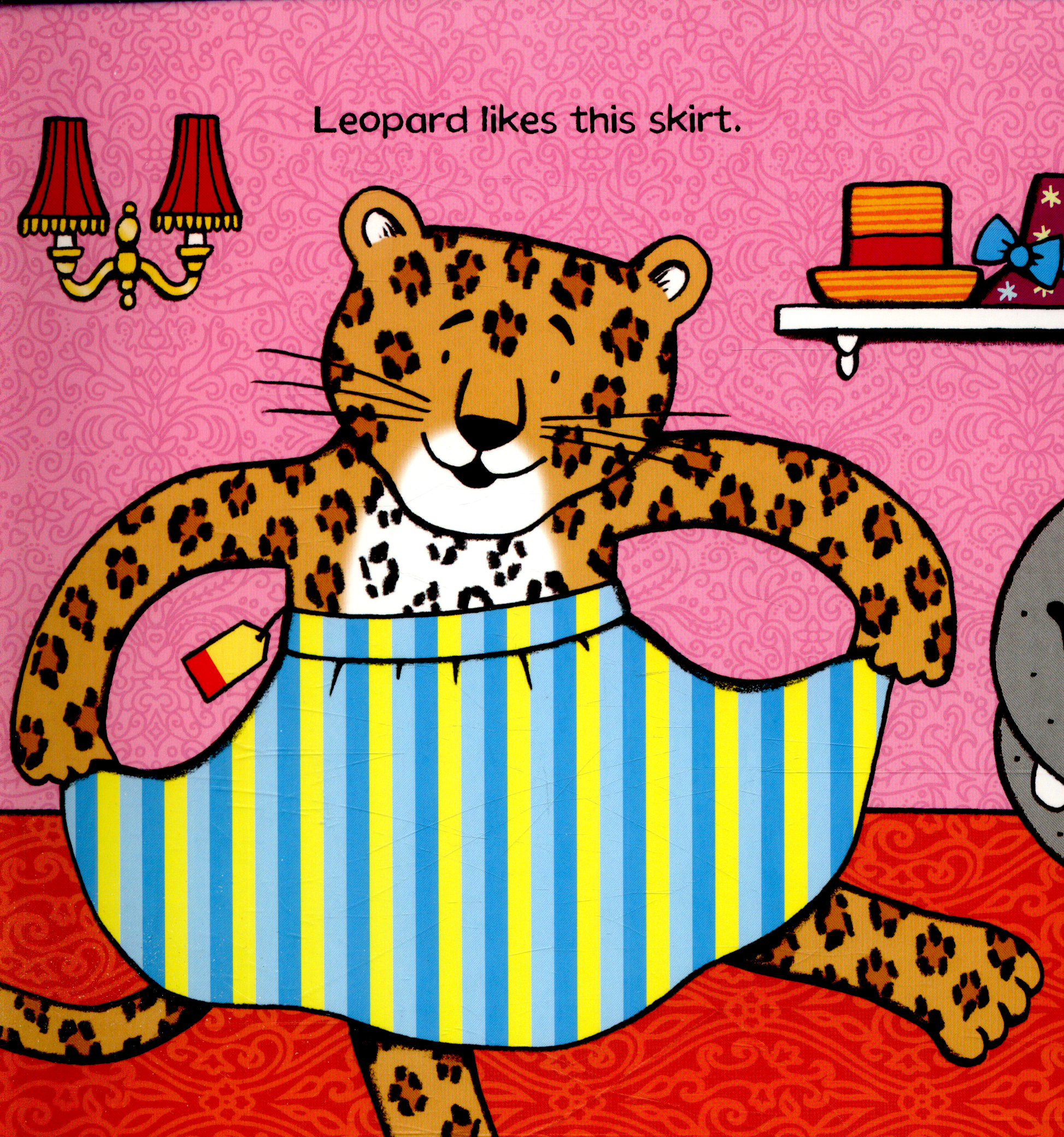 Hippo has a hat : a book for toddlers by Donaldson, Julia