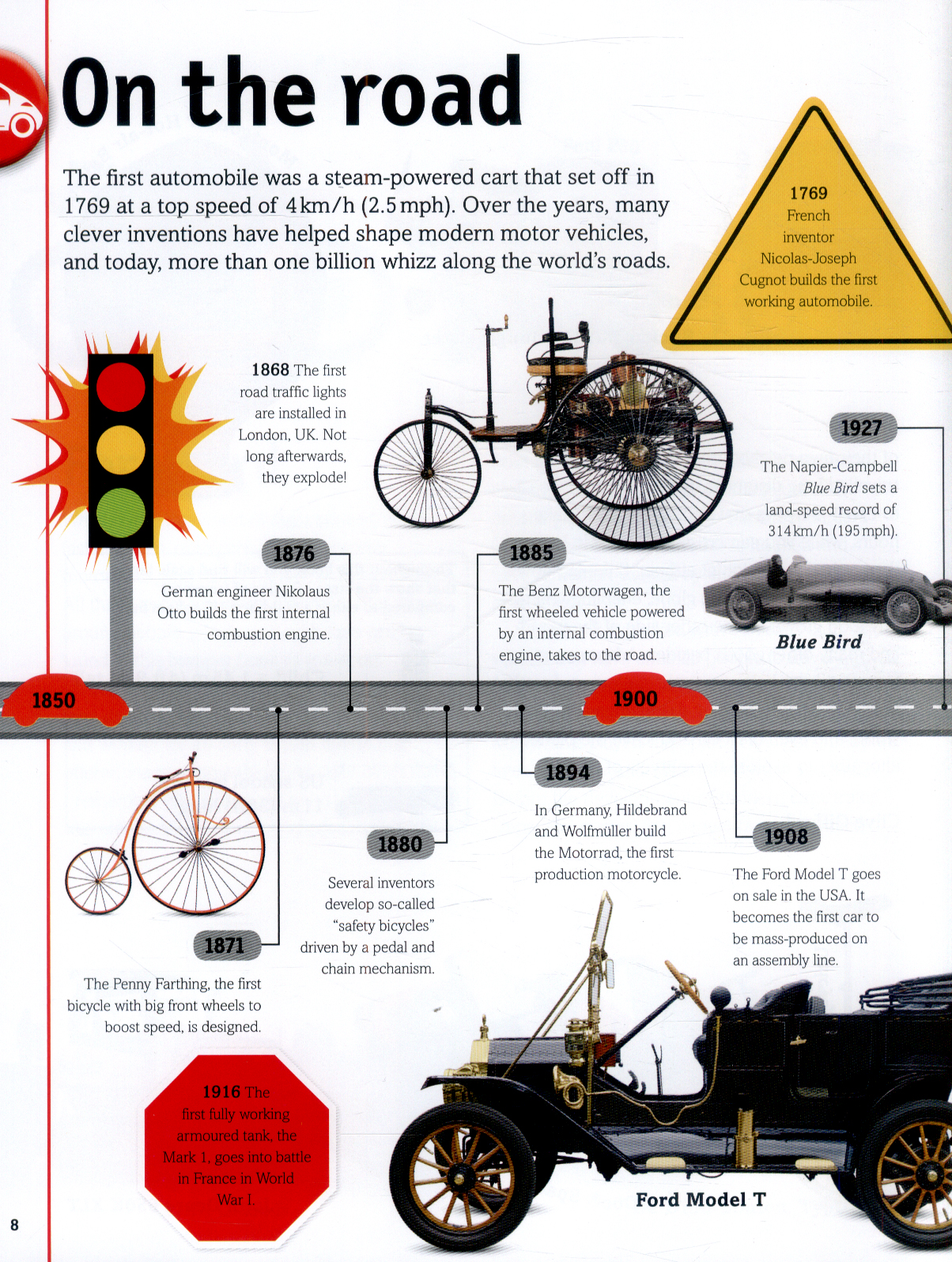 Cars, trains, ships & planes a visual encyclopedia of every vehicle