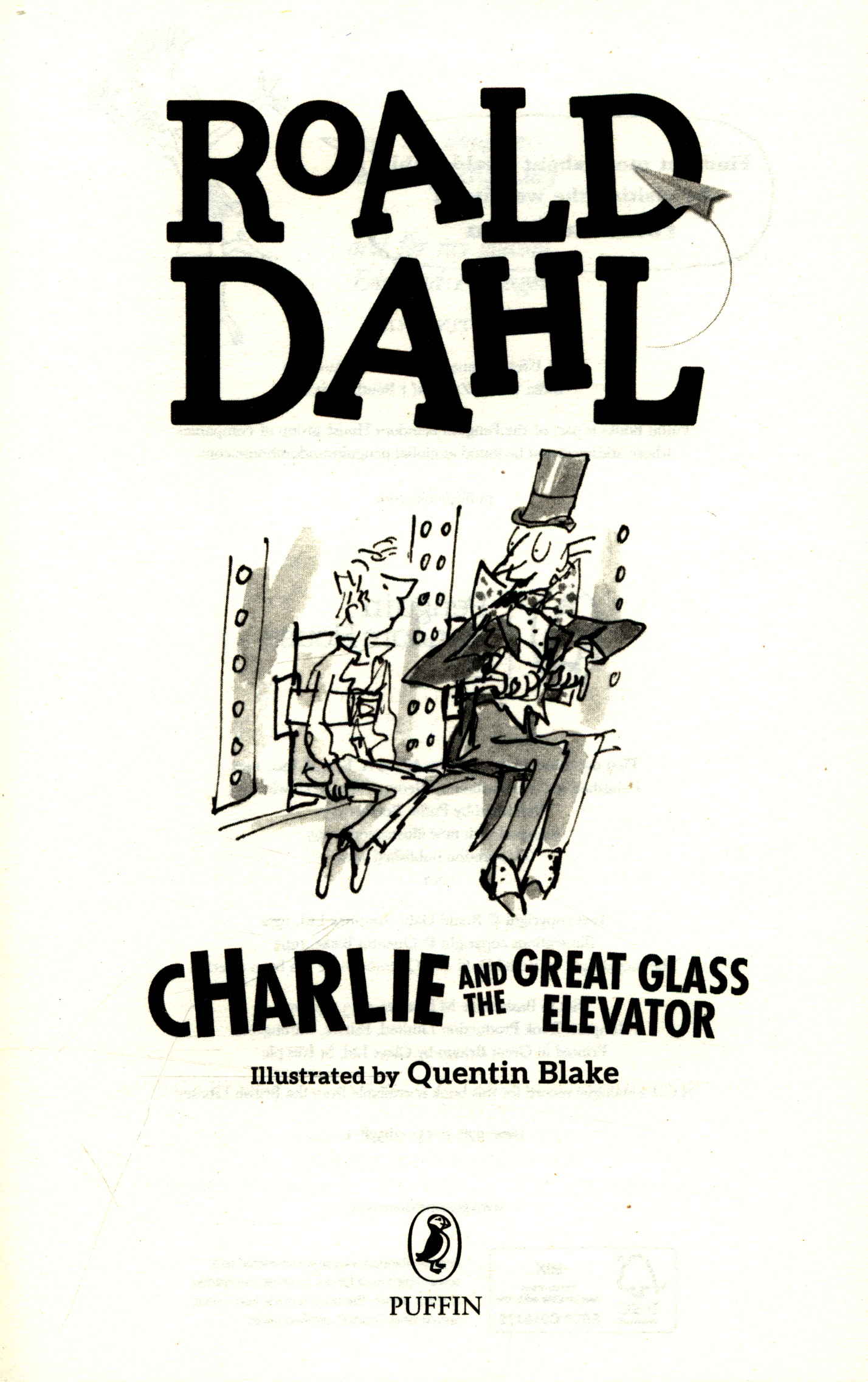 Charlie and the great glass elevator by Dahl, Roald (9780141365381