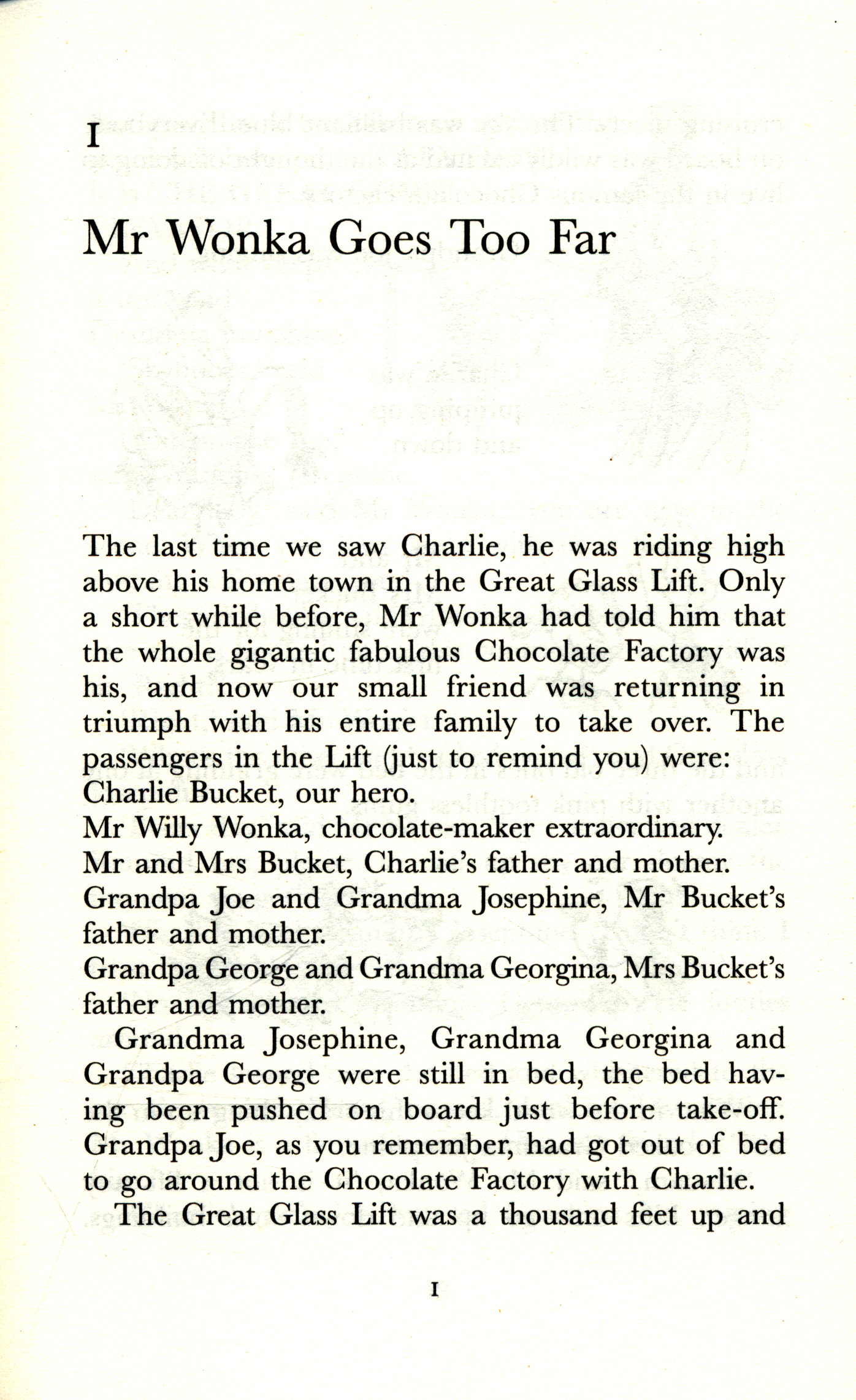 Charlie and the great glass elevator ([New] edition)