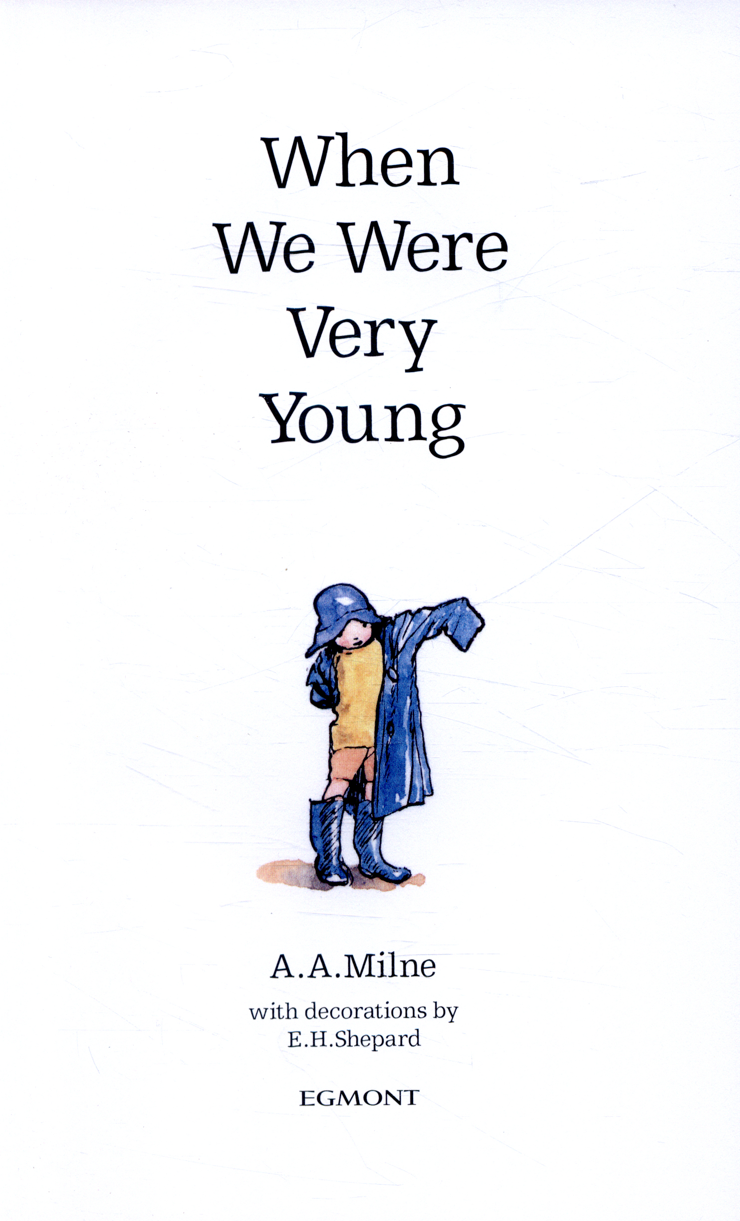 When we were very young by Milne, A. A. (9781405280853) BrownsBfS