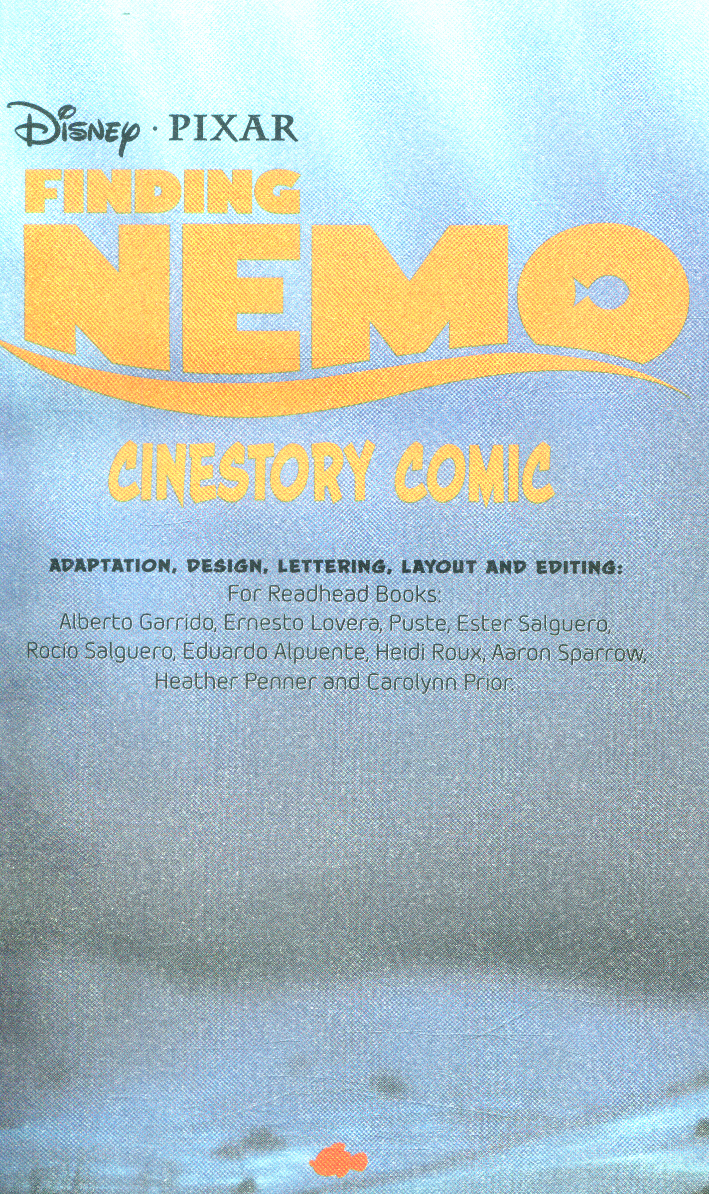 Disney Pixar Finding Nemo Cinestory Comic by DISNEY PIXAR