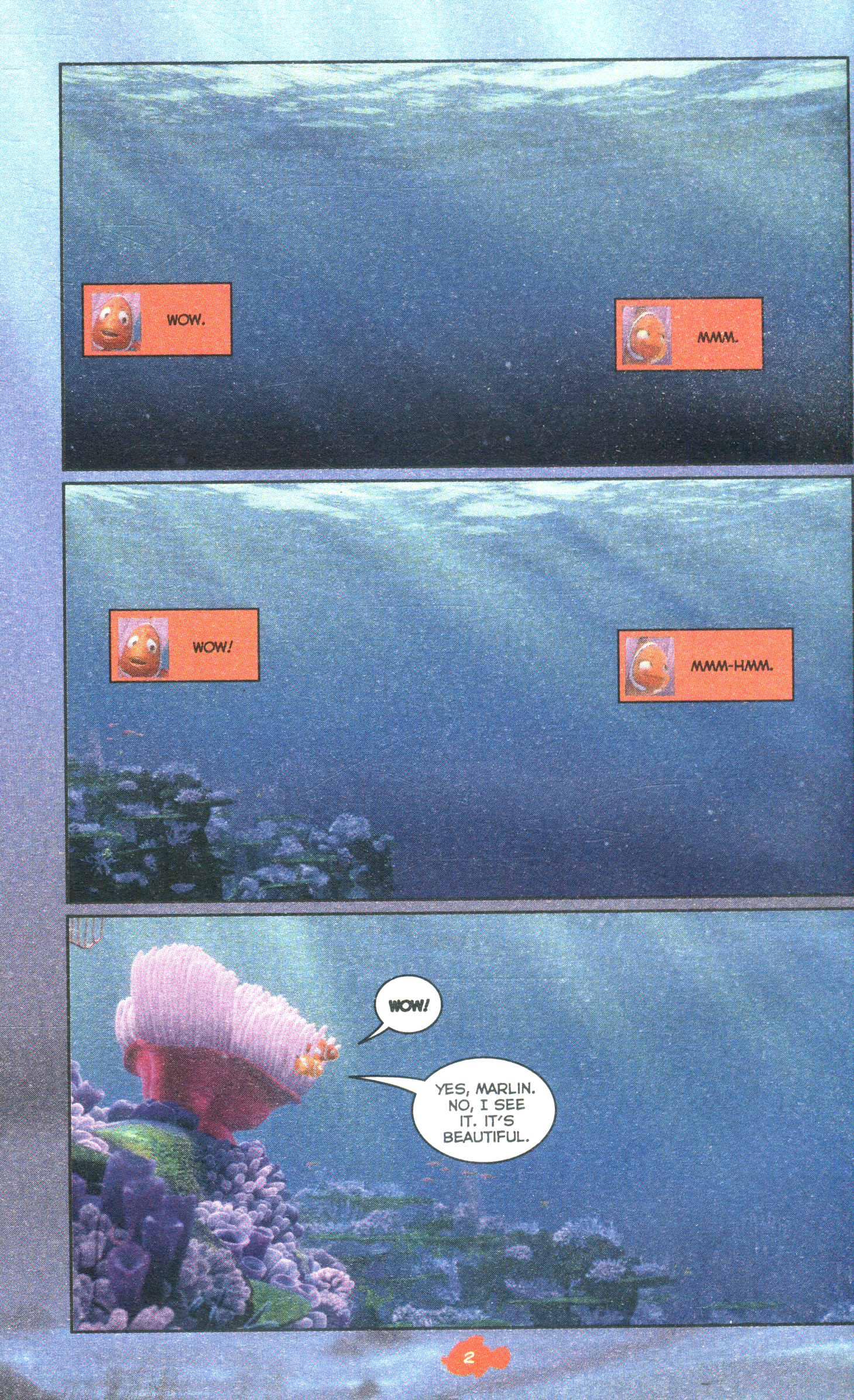 Disney Pixar Finding Nemo Cinestory Comic by DISNEY PIXAR