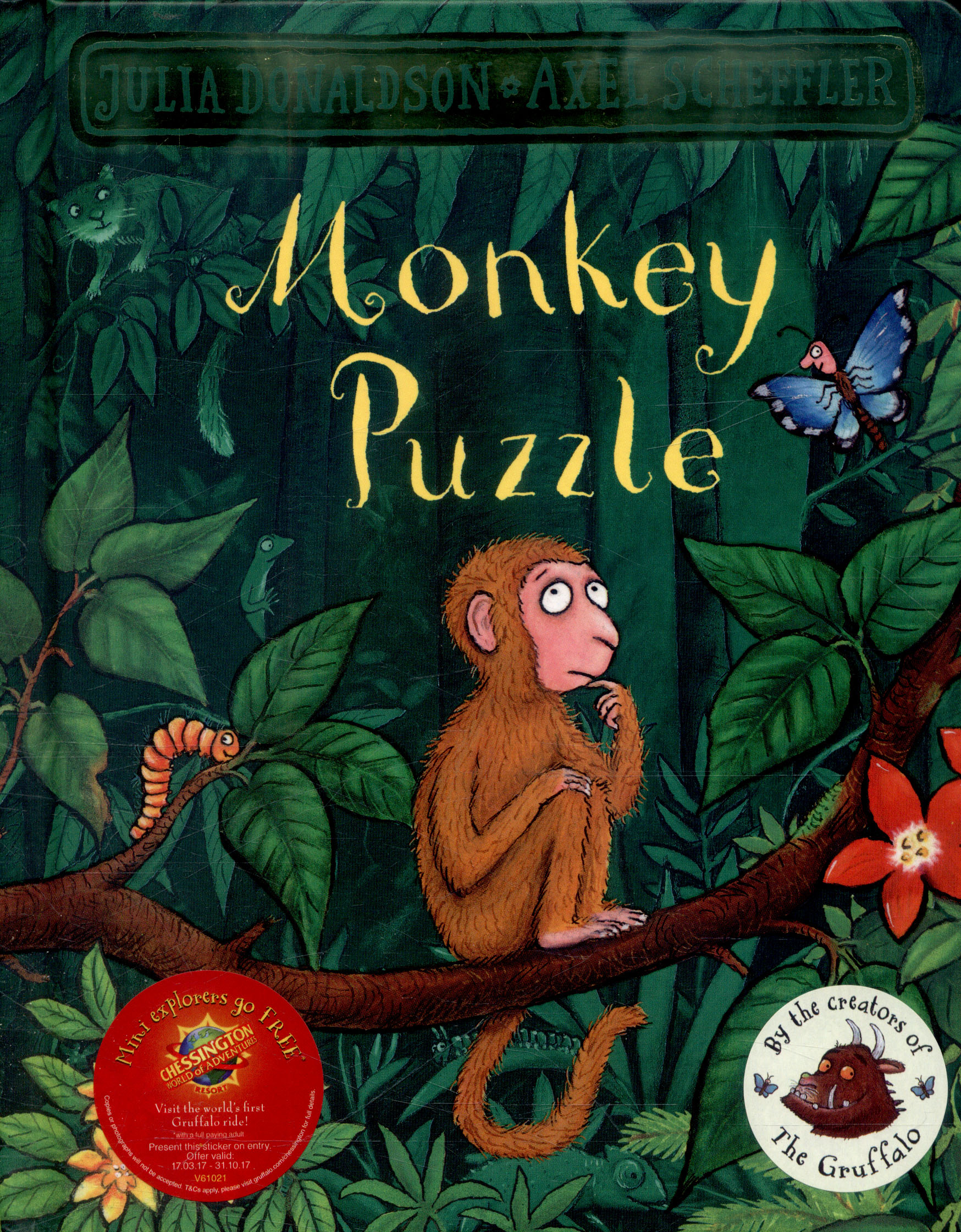 Monkey puzzle by Donaldson, Julia (9781509830411) BrownsBfS