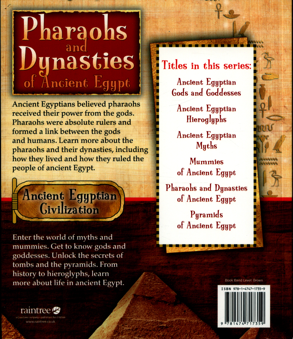 Pharaohs and Dynasties of Ancient Egypt by Asselin, Kristine Carlson ...