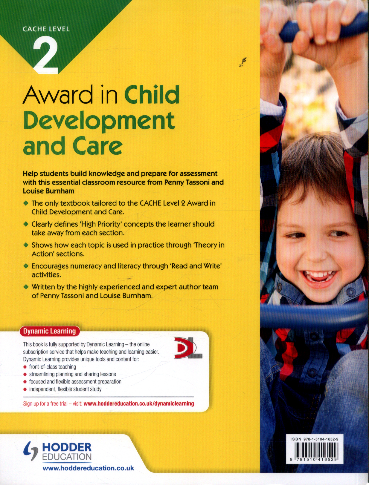 CACHE Level 2 Award in Child Development and Care by Burnham, Louise ...