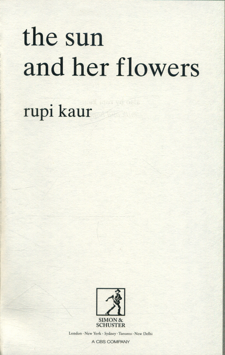 The sun and her flowers by Kaur, Rupi (9781471165825) BrownsBfS