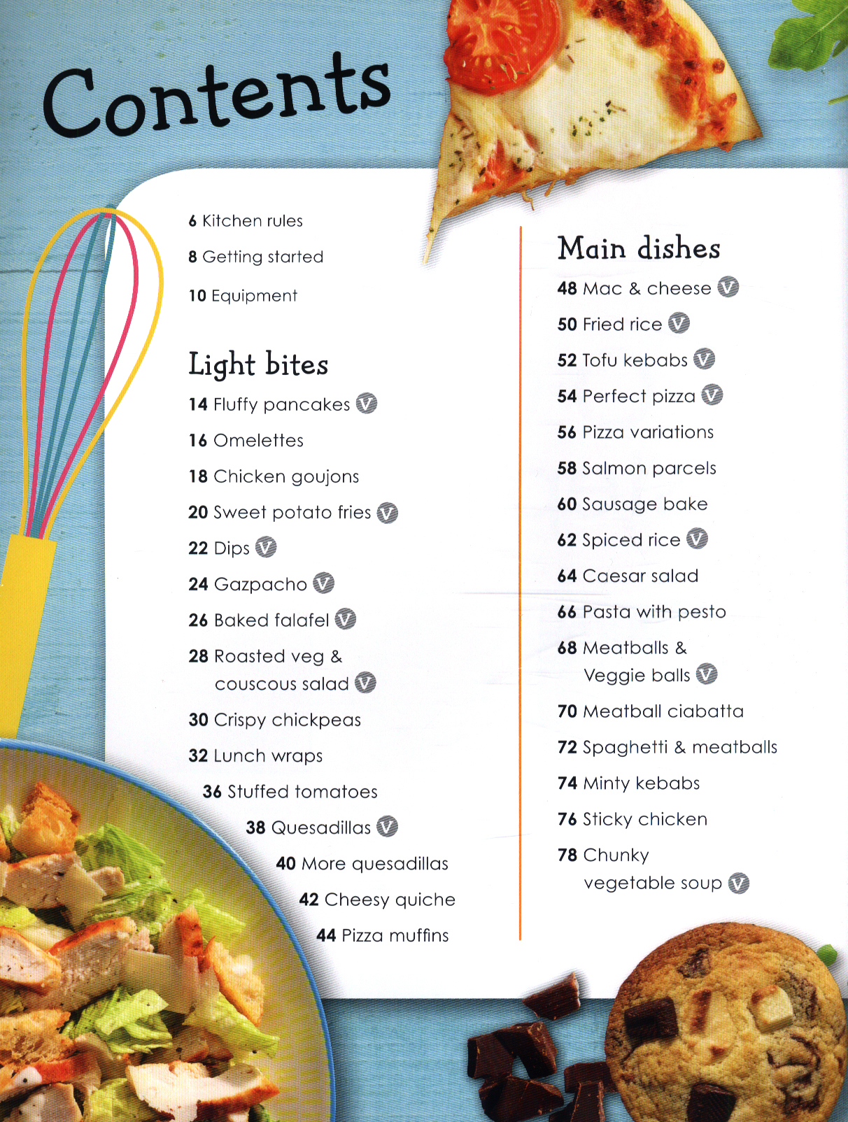 Cooking step by step