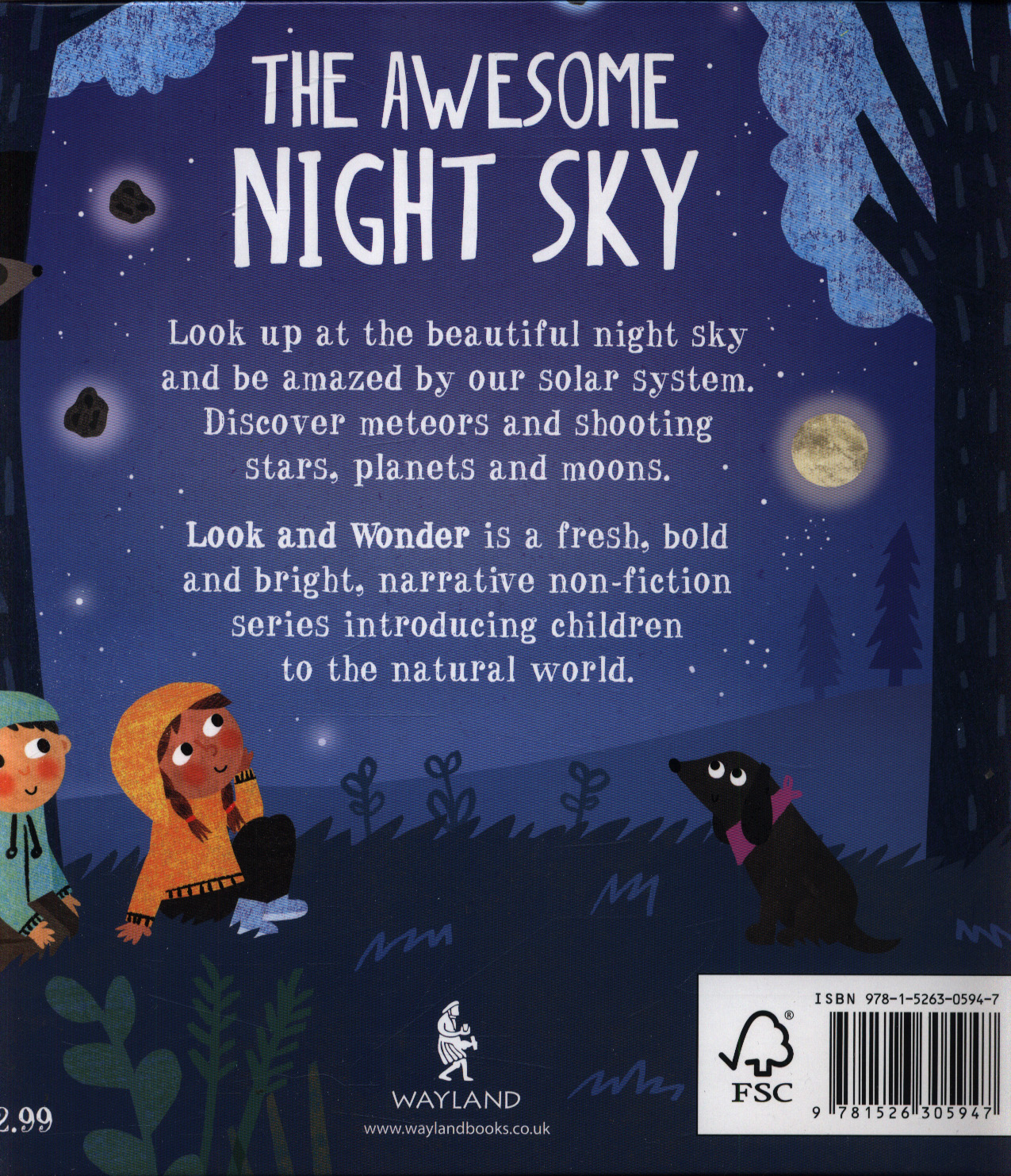 The awesome night sky by Barnham, Kay (9781526305947) BrownsBfS