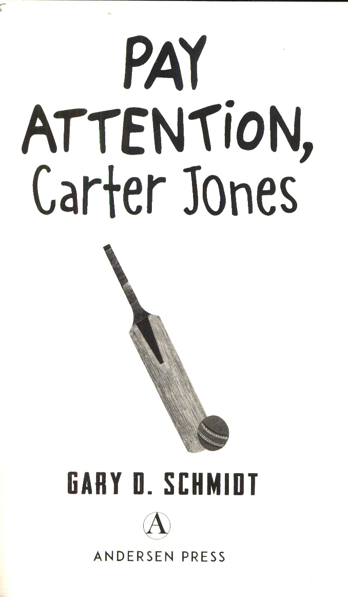 Pay attention, Carter Jones