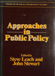 Image for Approaches in Public Policy