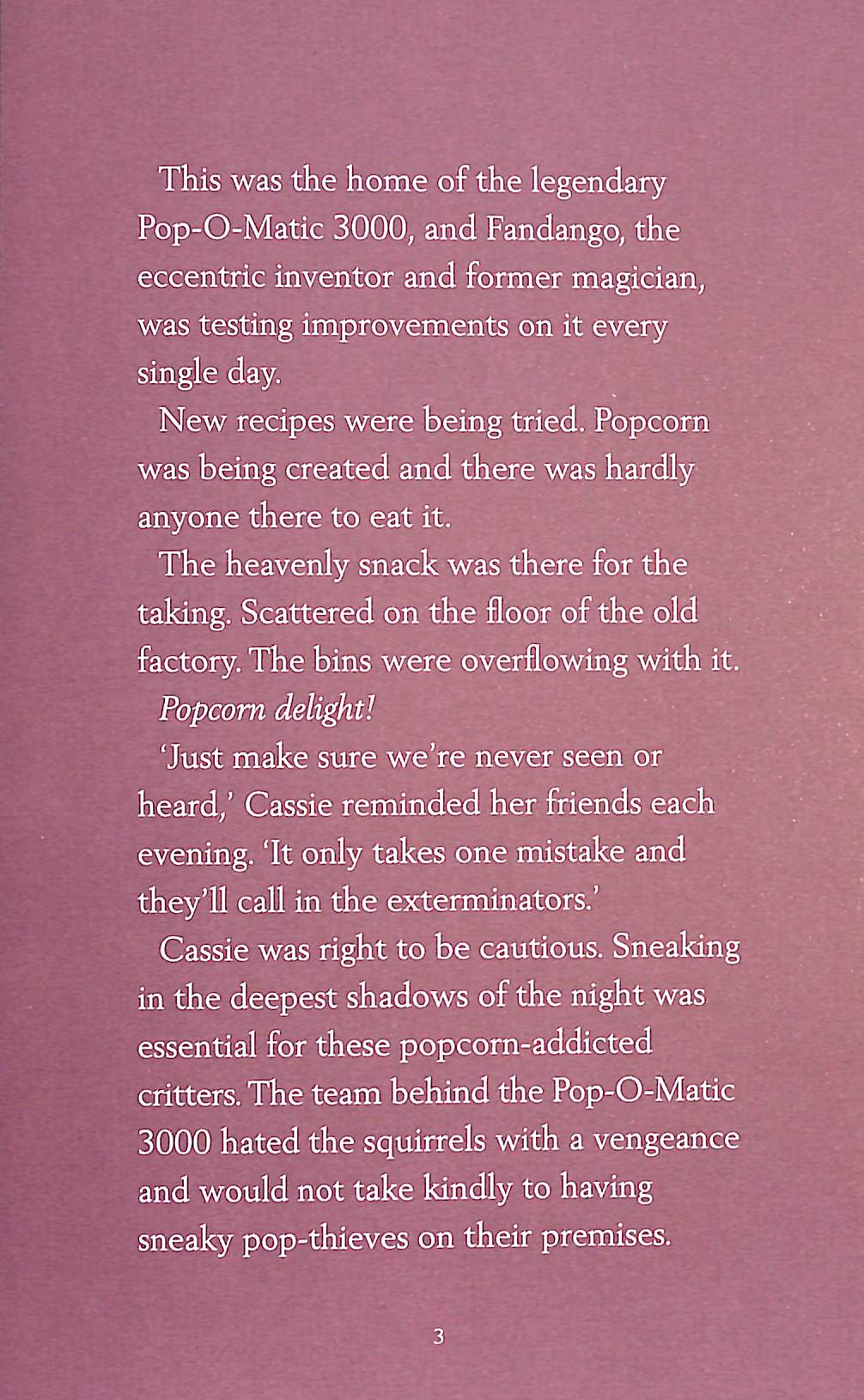 Popcorneating squirrels go nuts with the dinosaurs