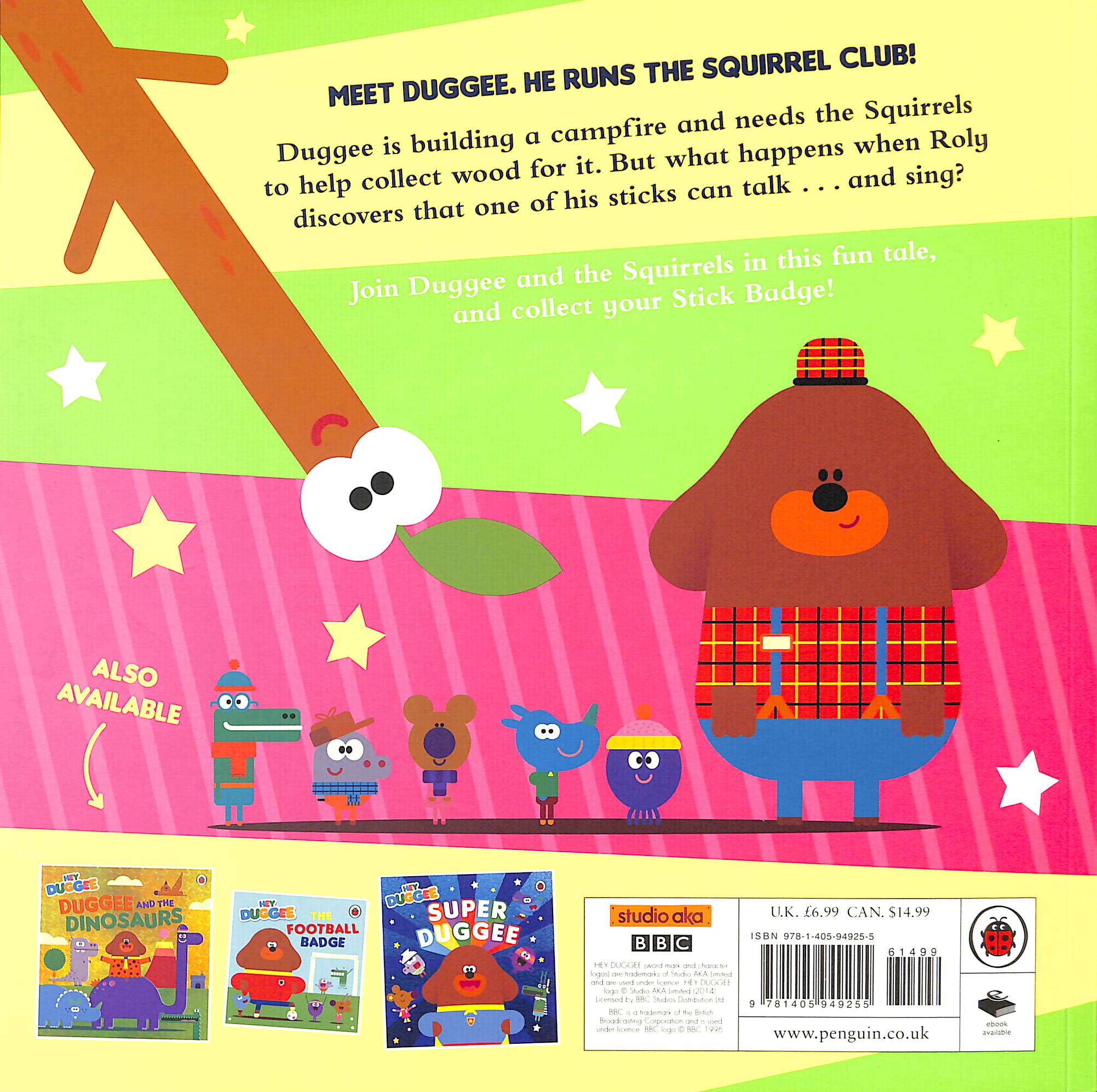 Hey Duggee Duggee And The Stick Badge By Hey Duggee 9781405949255 hey-duggee-duggee-and-the-stick-badge-by-hey-duggee-9781405949255