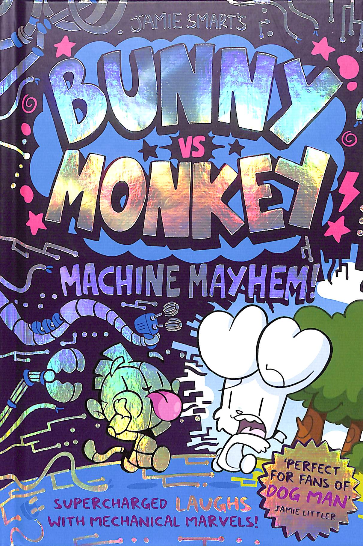 machine mayhem smart jamie part of the bunny vs monkey series see all